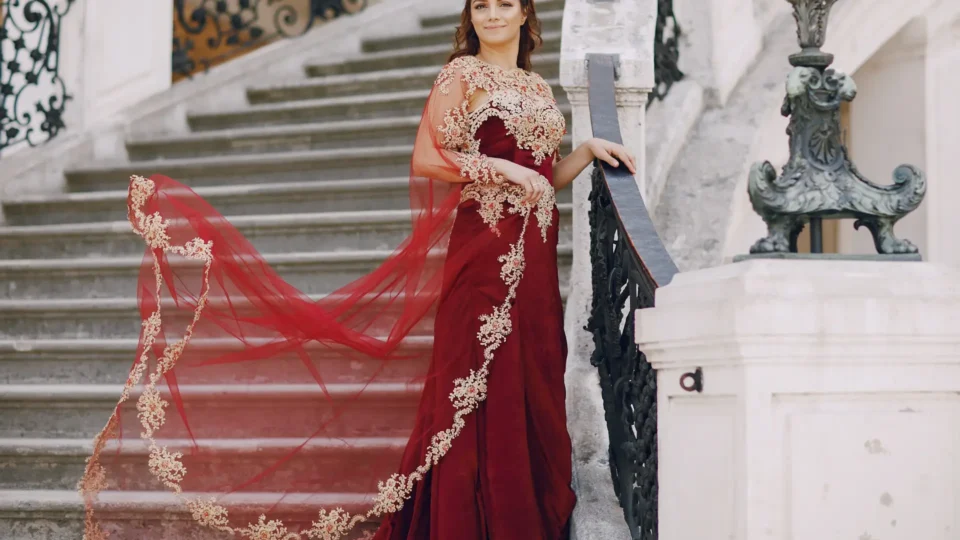double dupatta bridal lehenga